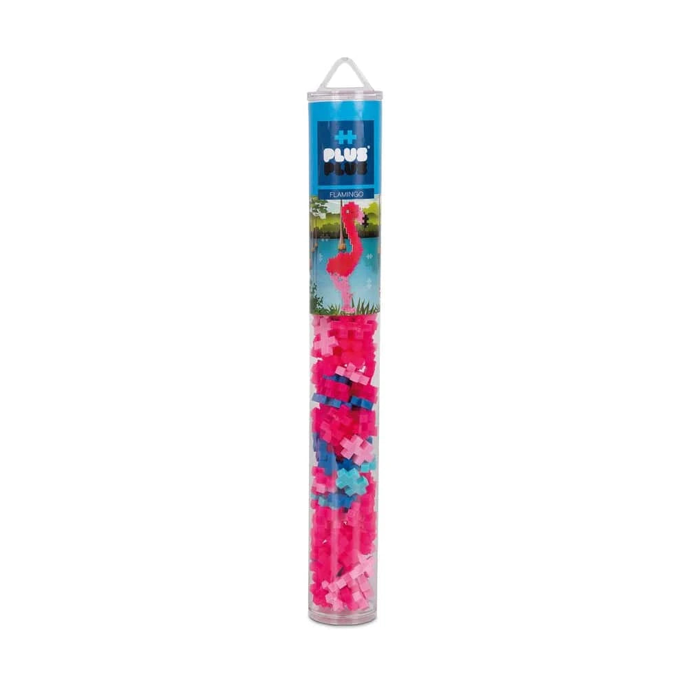 Plus-Plus - Flamingo - 100 pcs Tube - Hobbytech Toys