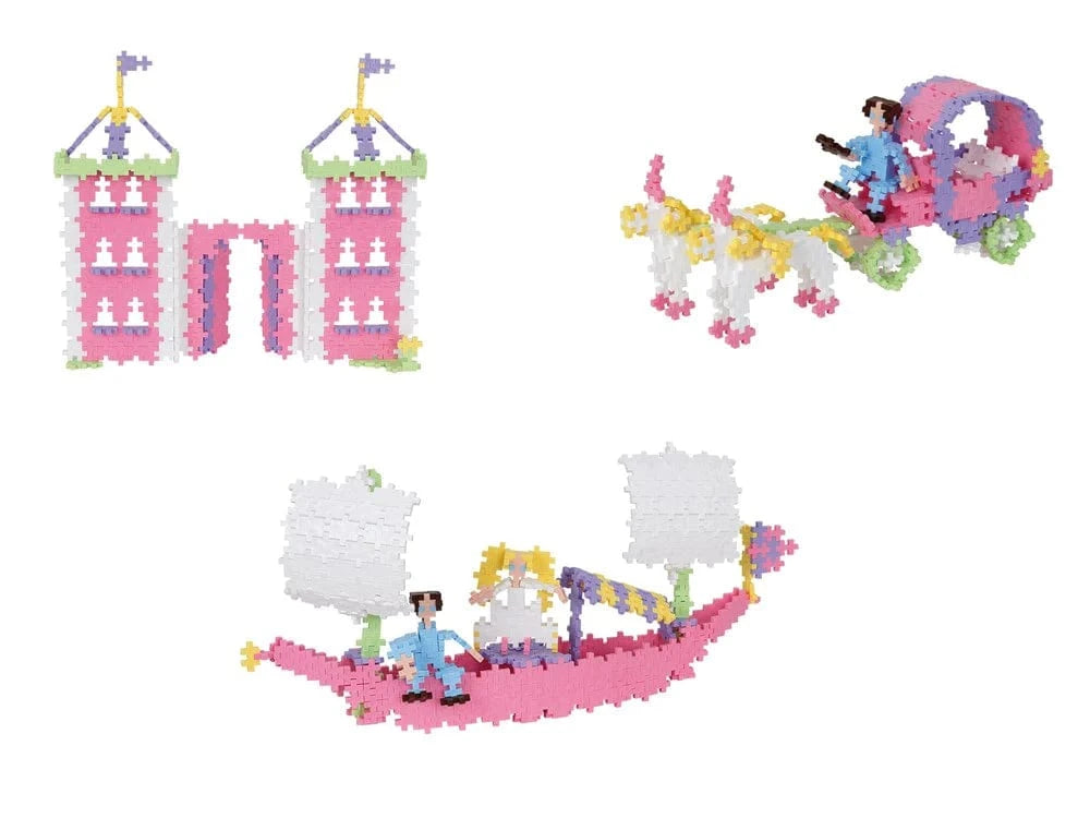 Plus-Plus - Pastel - 480 pcs - 3in1 - Princess - Hobbytech Toys