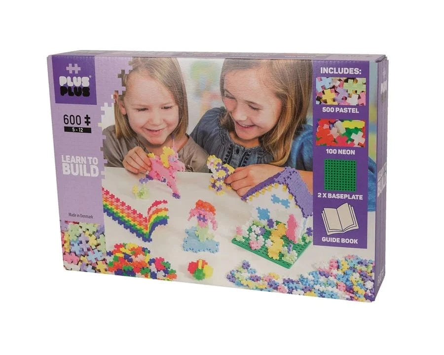 Plus-Plus - Pastel - Learn to Build - Hobbytech Toys