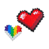 Plus-Plus - Puzzle by Number - Hearts 250pcs - Hobbytech Toys