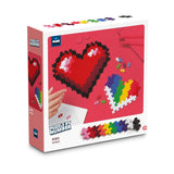 Plus-Plus - Puzzle by Number - Hearts 250pcs - Hobbytech Toys