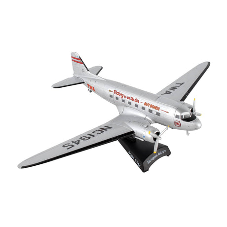 Postage Stamp 1/144 TWA DC-3 Postage Stamp DIE-CAST MODELS
