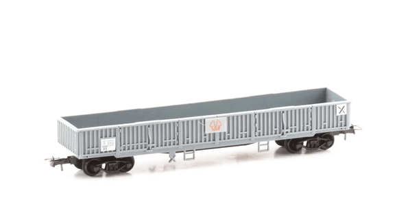 Powerline HO Gondola / Open Wagon - Freightline SGX #23 SAR Grey [PA-602] - Hobbytech Toys