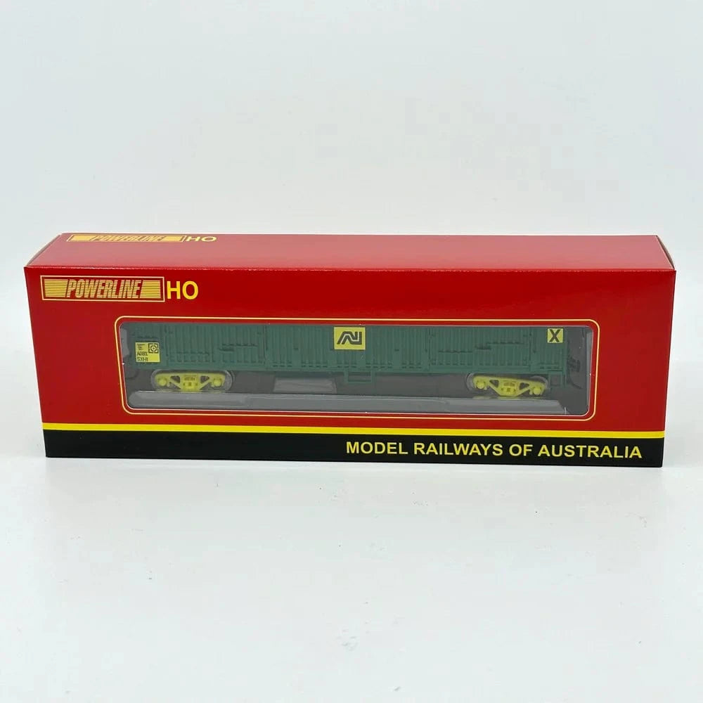 Powerline PD-604B-531 AOBX-531 AN Green Open Wagon - Hobbytech Toys