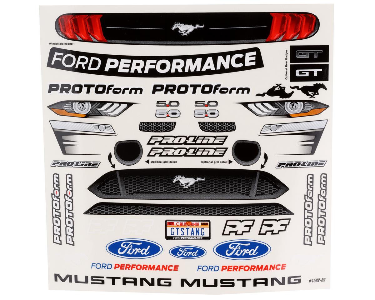 Proline Protoform 1/8 2021 Ford Mustang Clear Body, Vendetta, PR1582-00 - Hobbytech Toys