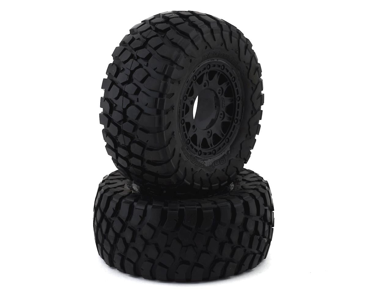 Proline BFG Baja T/A KR2 SC Tyres Mounted on Raid Wheels, Slash 2wd/4wd, F/R, PR10123-10 - Hobbytech Toys