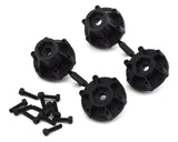 Proline Trencher 2.8in Tyres Mounted on Raid Black 6x30 Wheels, F/R, PR1170-10 - Hobbytech Toys