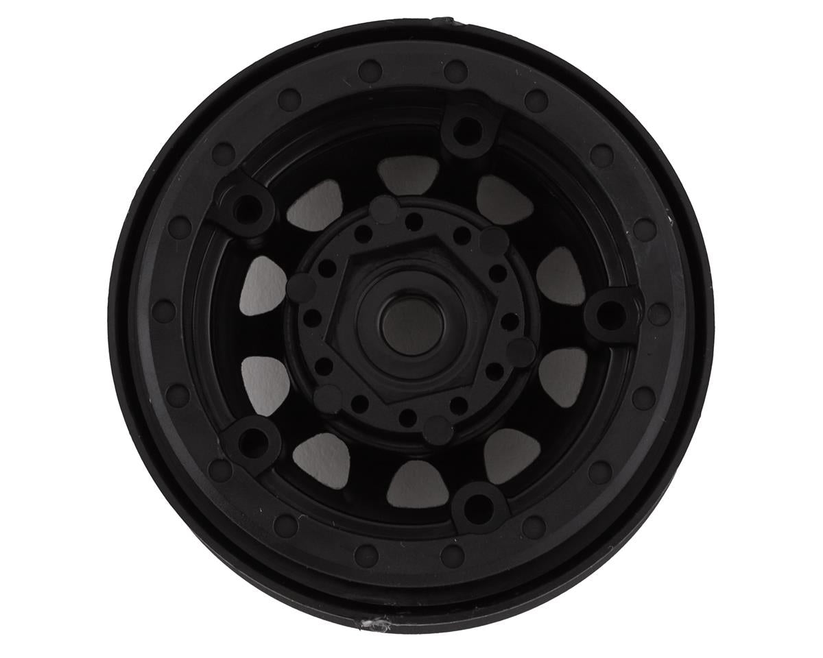 Proline Keystone 1.55in Black Rock Crawler Wheels, F/R, PR2797-03 - Hobbytech Toys