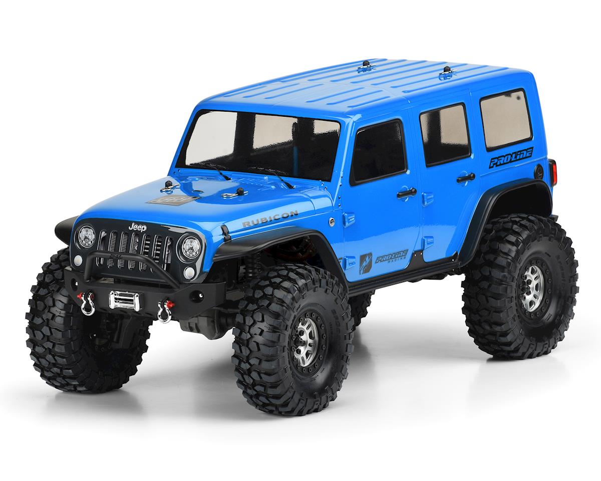 Proline Jeep Wrangler Unlimited Rubicon Clear Body, TRX-4, PR3502-00 - Hobbytech Toys