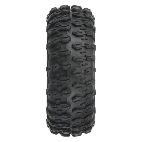 Proline 1/24 Hyrax, F/R 1.0in Tyres Mounted on Black Impulse Wheels, 4pcs, PR10194-10 - Hobbytech Toys