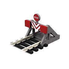 Proses OO Scale Buffer Stop w/Assorted Decals 2 pcs) - Hobbytech Toys