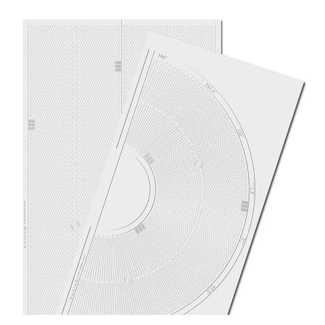 Proses P3D-EB-05 OO Embossed PVC Sheets (Road Set) Proses TRAINS - HO/OO SCALE