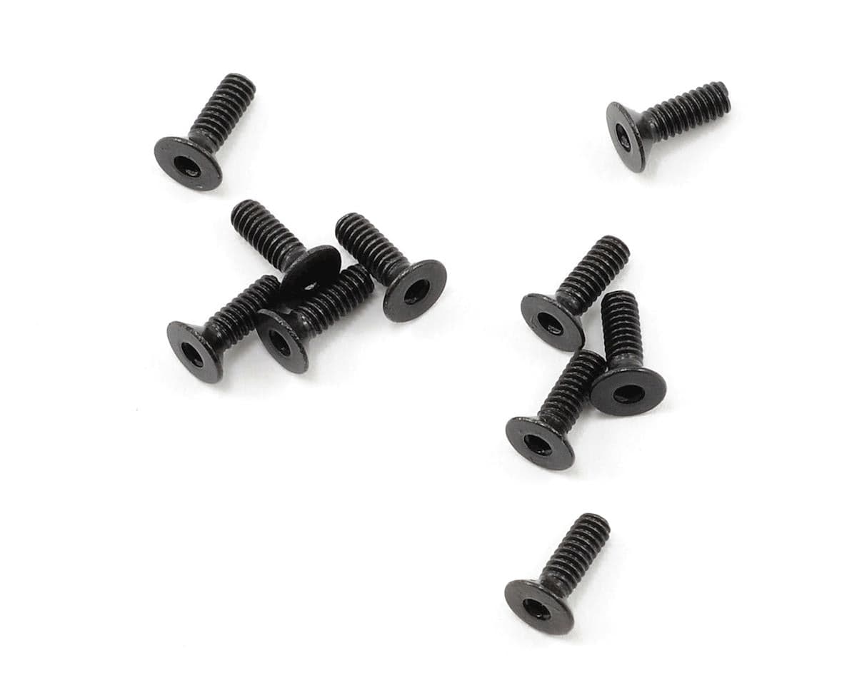 ProTek RC 2x6mm "High Strength" Flat Head Screws (10) - Hobbytech Toys