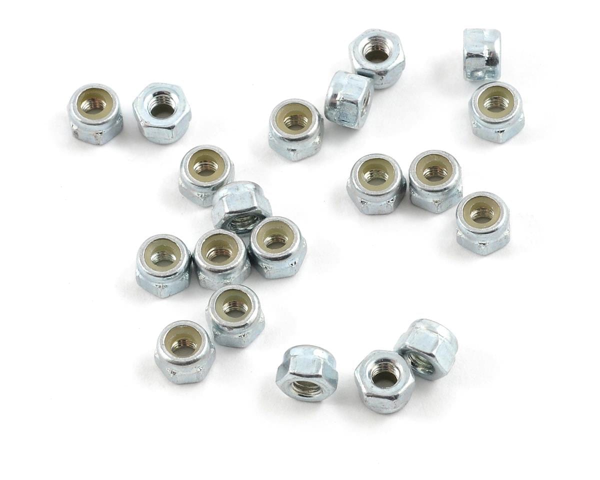 ProTek RC 3mm "High Strength" Nylon Locknut (20) - Hobbytech Toys