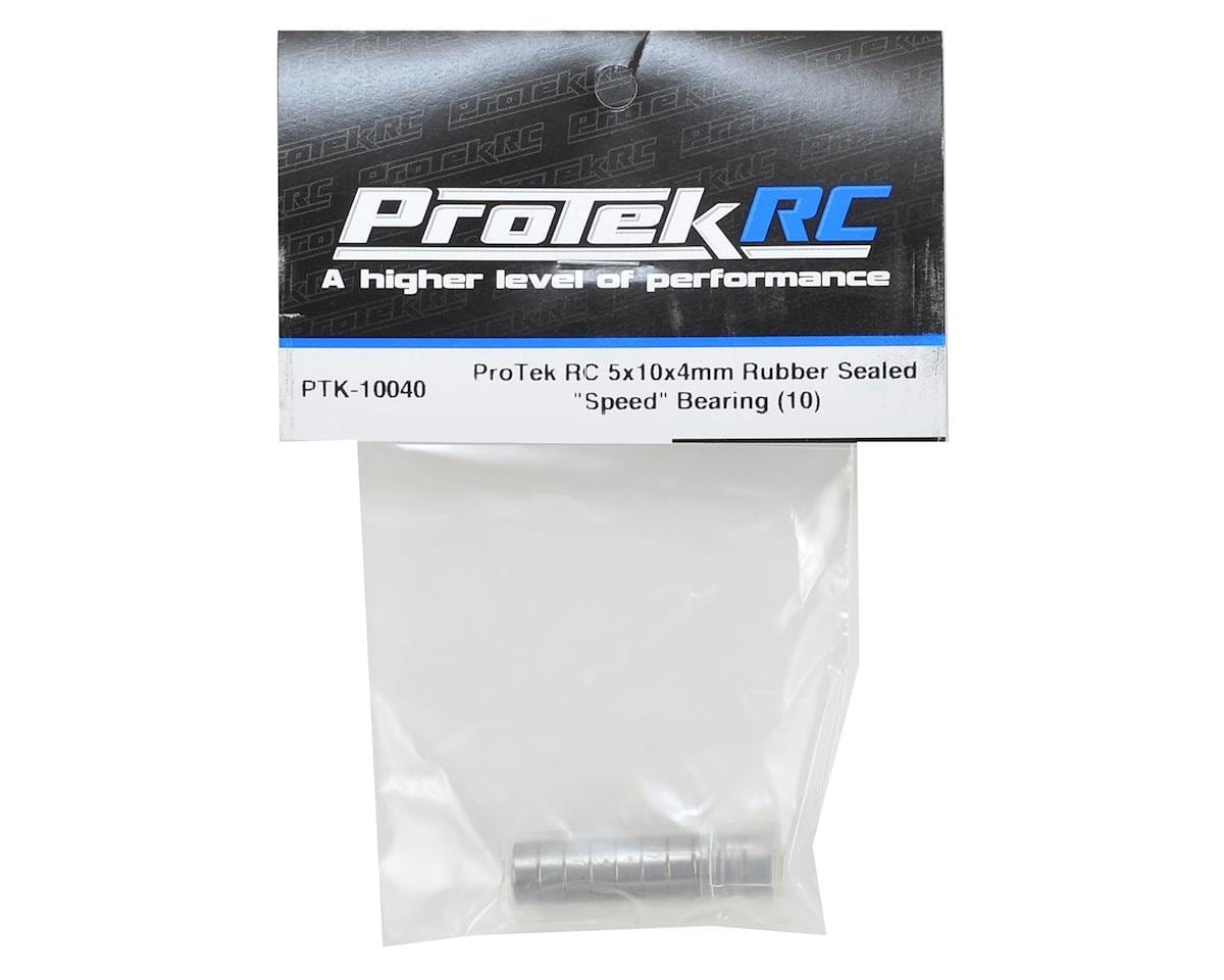 ProTek RC 5x10x4mm Rubber Sealed Speed Bearing (10) ProTek RC HARDWARE