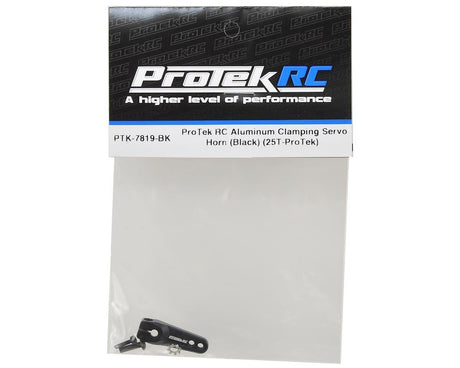 ProTek RC Aluminum Clamping Servo Horn (Black) (25T-ProTek) ProTek RC RC CARS - PARTS