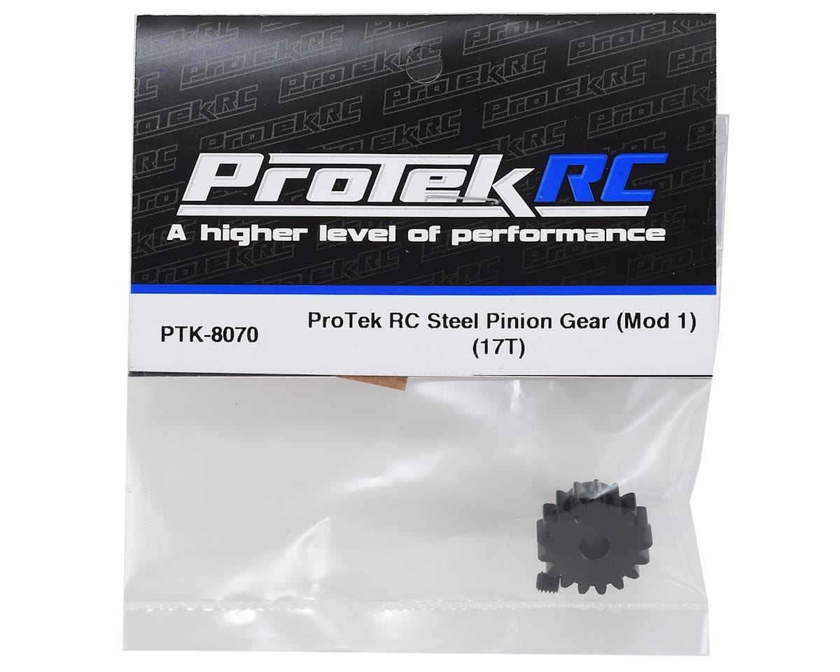 ProTek RC Steel Mod 1 Pinion Gear (5mm Bore) (17T) ProTek RC RC CARS - PARTS