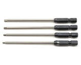 ProTek RC "TruTorque" Metric 1/4" Power Drill Tip Set (4) (1.5, 2.0, 2.5, 3.0mm) - Hobbytech Toys