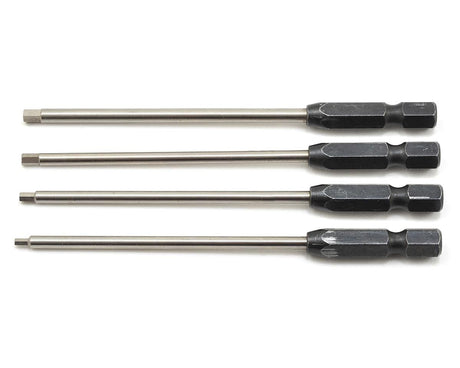 ProTek RC "TruTorque" Metric 1/4" Power Drill Tip Set (4) (1.5, 2.0, 2.5, 3.0mm) - Hobbytech Toys