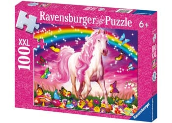 Ravensburger 13927-9 Horse Dream Puzzle Glitter 100pc - Hobbytech Toys