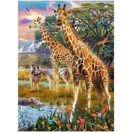 Ravensburger Giraffes in Africa 150pc Puzzle Ravensburger PUZZLES