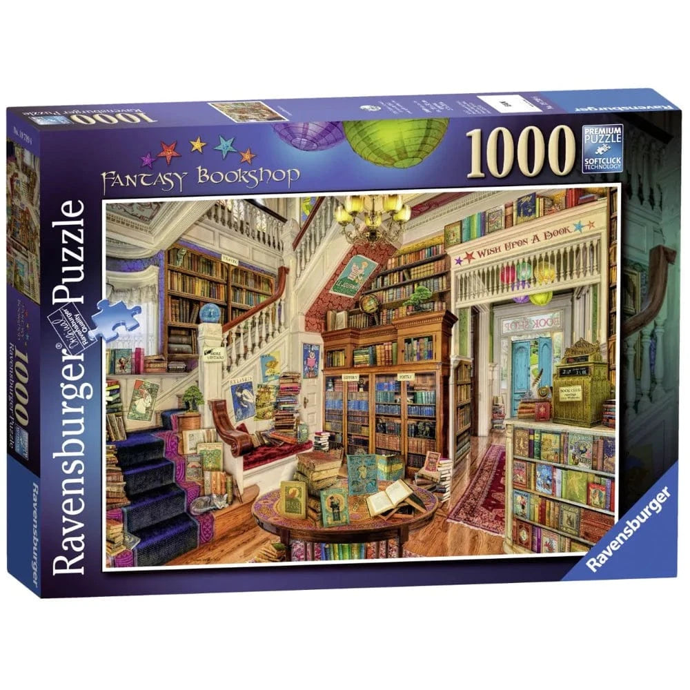 Ravensburger 19799-6 The Fantasy Bookshop Puzzle 1000pc - Hobbytech Toys