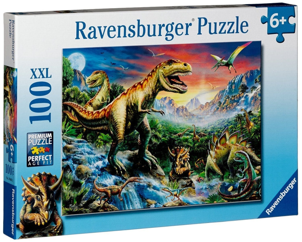 Ravensburger Time of the Dinosaurs Puzzle 100pc Ravensburger PUZZLES