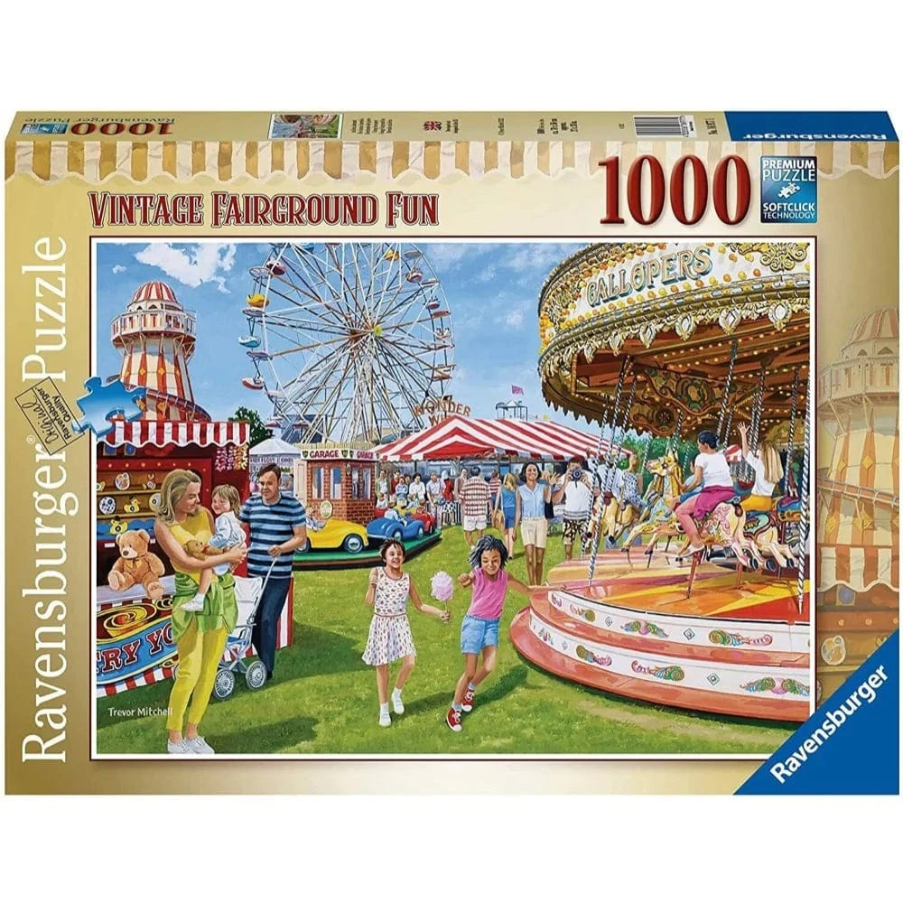 Ravensburger Vintage Fairground Fun 1000pc Puzzle - Hobbytech Toys