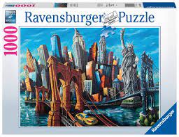 Ravensburger Welcome to New York Puzzle 1000pc Ravensburger PUZZLES