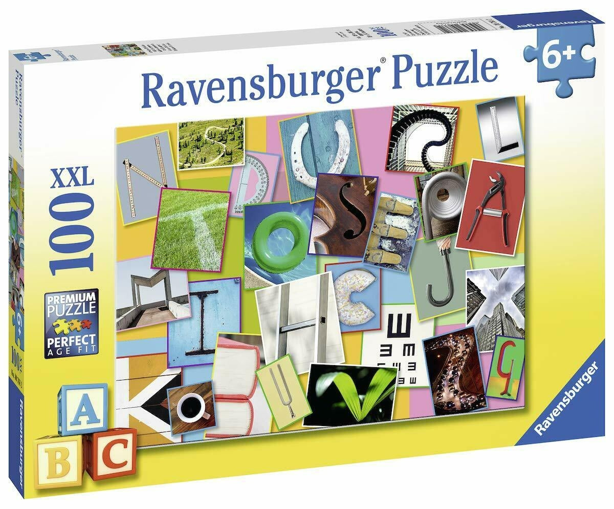 Ravensburger Funny Alphabet Puzzle 100Pc Ravensburger PUZZLES