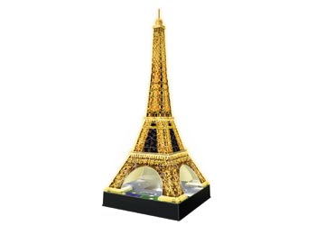 Ravensburger Eiffel Tower at Night 3D Puzzle 216pc Ravensburger PUZZLES