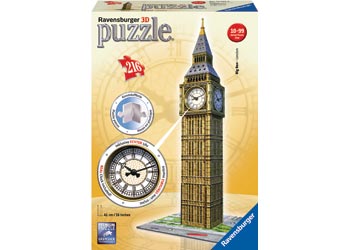 Ravensburger Big Ben with Clock 3D Puzzle 216pc Ravensburger PUZZLES