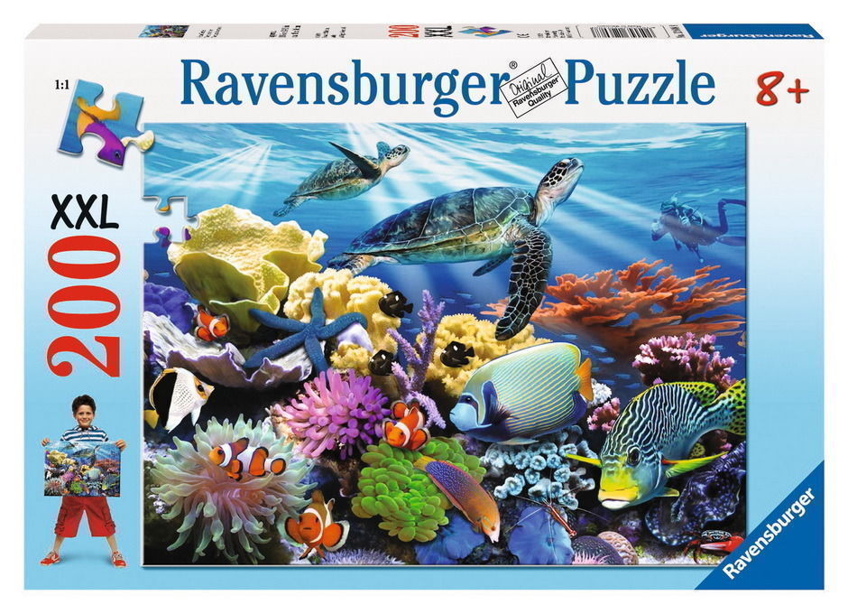 Ravensburger Ocean Turtles Puzzle 200pc Ravensburger PUZZLES