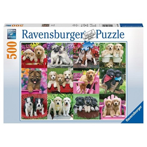 Ravensburger Puppy Pals Puzzle 500pc Ravensburger PUZZLES