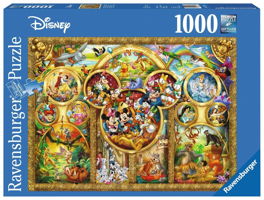 Ravensburger Disney Best Themes Puzzle 1000pc Ravensburger PUZZLES