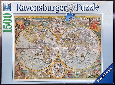 Ravensburger Historical Map Puzzle 1500pc Ravensburger PUZZLES
