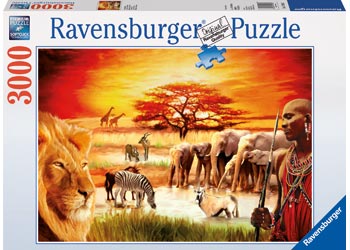 Ravensburger Proud Maasai Puzzle 3000pc Ravensburger PUZZLES