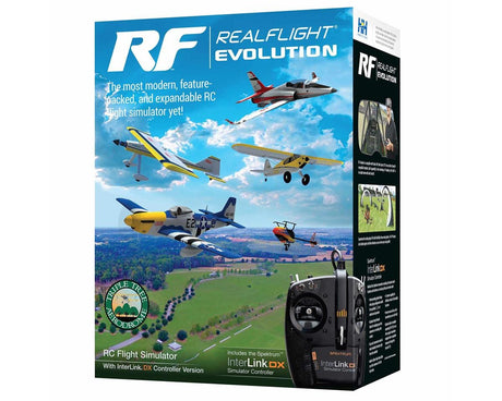 RealFlight Evolution Flight Simulator with Mode Changable Interlink Controller, RFL2000 - Hobbytech Toys