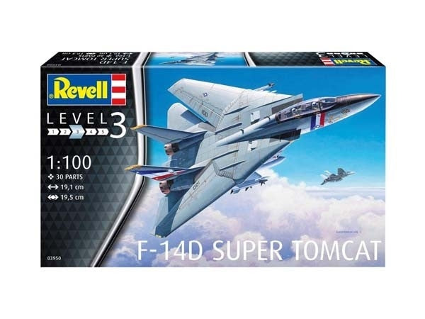 Revell 1/100 F-14D Super Tomcat Revell PLASTIC MODELS