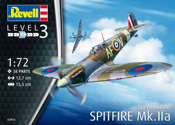 Revell 1/72 Spitfire Mk. Iia Revell PLASTIC MODELS
