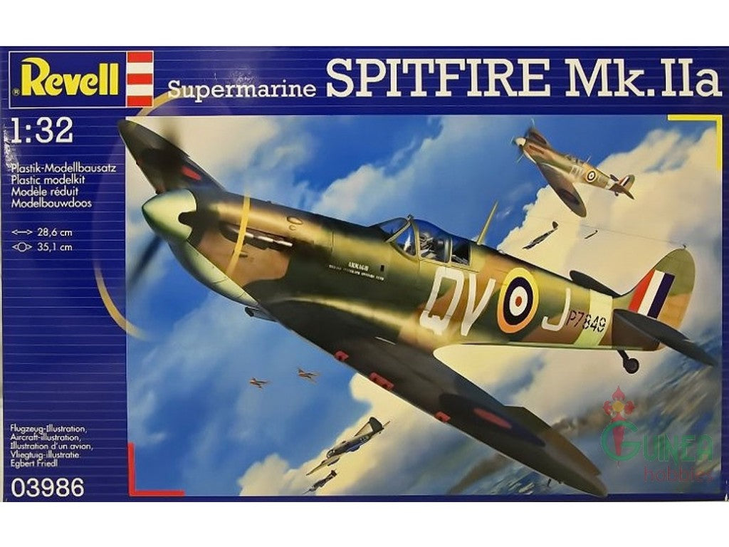 Revell 1/32 Supermarine Spitfire Mk. Iia Revell PLASTIC MODELS