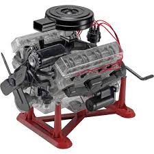 Revell 00460 1/4 Visible V-8 Engine Plastic Model Kit - Hobbytech Toys