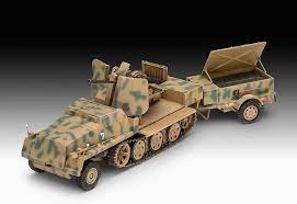 Revell 03293 1/72 SWS Mit Flak-Aufbau Als Sfl. Mit 3, 7cm Flak 43 Plastic Model Kit - Hobbytech Toys