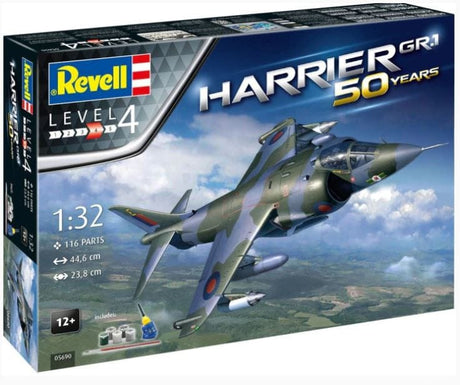 Revell 05690 1/32 Gift Set Hawker Harrier GR Mk.1 Plastic Model Kit Revell PLASTIC MODELS