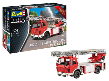 Revell 07504 1/24 DLK 23-12 Mercedes Benz 1419 F/1422 F Plastic Model Kit Revell PLASTIC MODELS