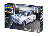 Revell 07713 1/24 Trabant 601S Builders Choice Plastic Model Kit - Hobbytech Toys