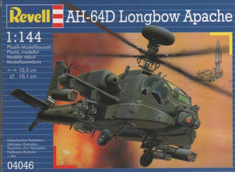 Revell 1/144 Ah-64D Longbow Apache Revell PLASTIC MODELS