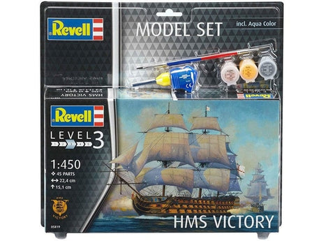 Revell 65819 1/450 Hms Victory Model Set Revell PLASTIC MODELS