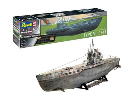 Revell 1/72 German Marine Type VII C/41 Revell PLASTIC MODELS