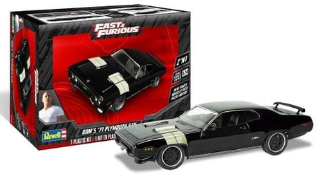 Revell 14477 Doms 1971 Plymouth GTX Plastic Model Kit Revell PLASTIC MODELS